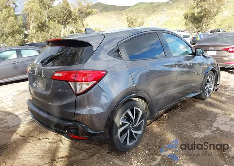 2019 Honda Hr-V Sport z USA, uszkodzony, nr VIN 3CZRU5H13KG700934
